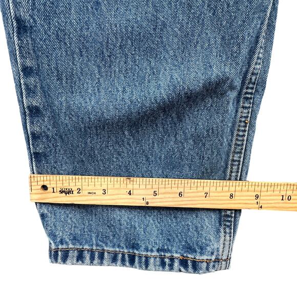 Levis 550 Jeans Men 35x32 Worn Relaxed Tapered Y2K Streetwear Classic Dad Norm - Picture 12 of 16